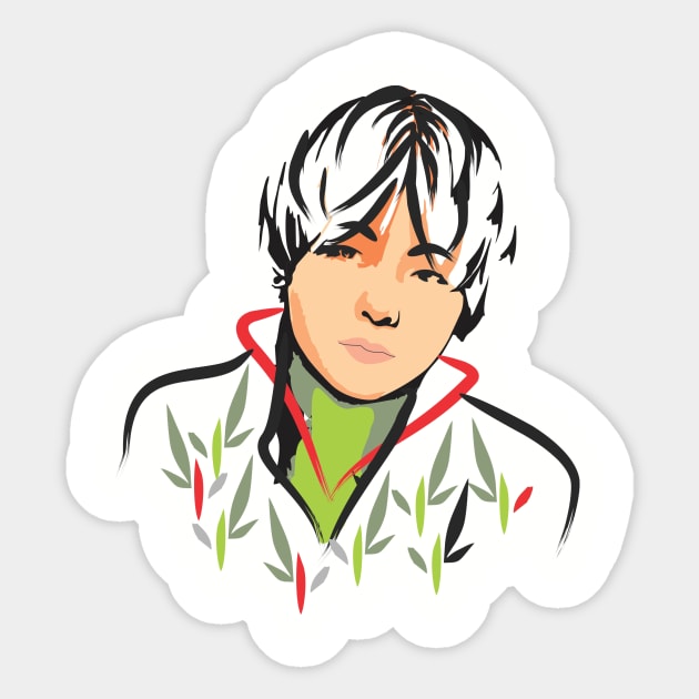 Singer of the heart Sticker by Artsecrets collection